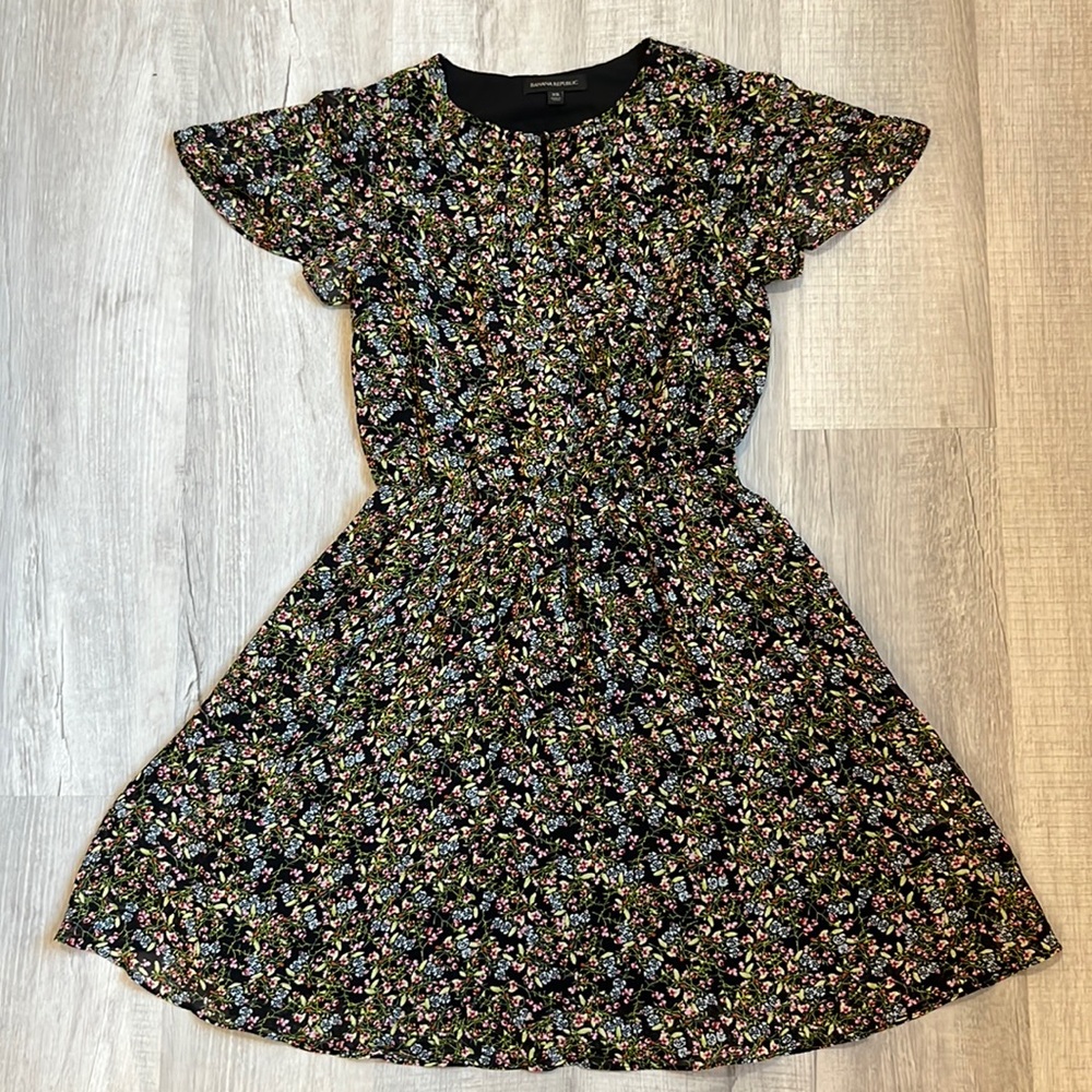 Banana Republic Floral Mini Dress